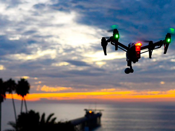 Riprese video aeree con drone