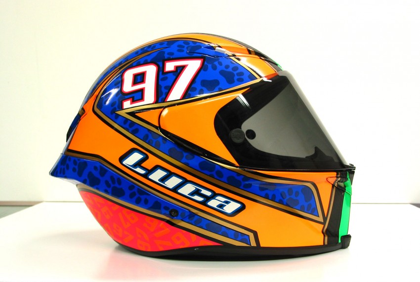Radici Design - Luca Marini - Helmet Moto3 2012